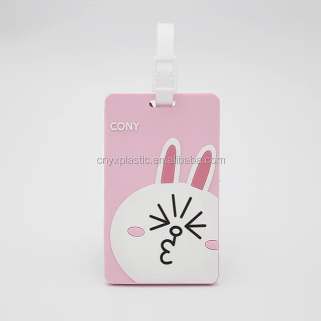 promotional gift soft rubber silicone baggage tag golf tag