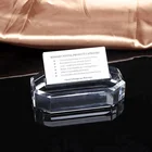 2018 Exquisite Crystal name Card Holder For Exhibition Display For office gifts