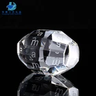 Wholesale Diamond Cutting Round Ball Crystal Paperweights Crafts Souvenir Gifts