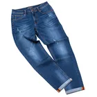 Best quality cheap price straight regular fit jeans denim pants for men