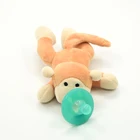 Infant Stuffed Cute Animal Plush Toy With Pacifier