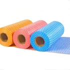 Kitchen cleaning wipes disposable spunlace nonwoven rag rolls