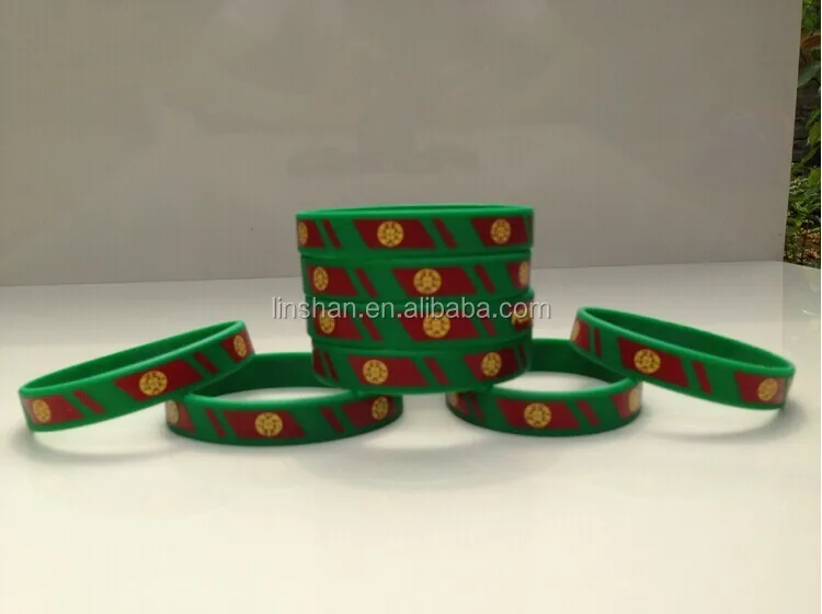 fancy silicone rubber wrist bands, fancy silicone rubber wrist