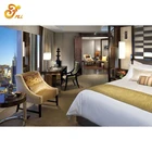 Classic Solid Wood Hotel Guest Room Furniture The Ritz-Carlton Hotel Furniture In Foshan