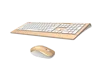 2018 factory OEM stylish private molding designed 2.4Ghz wireless keyboard mouse set with USB Nano receiver for computers