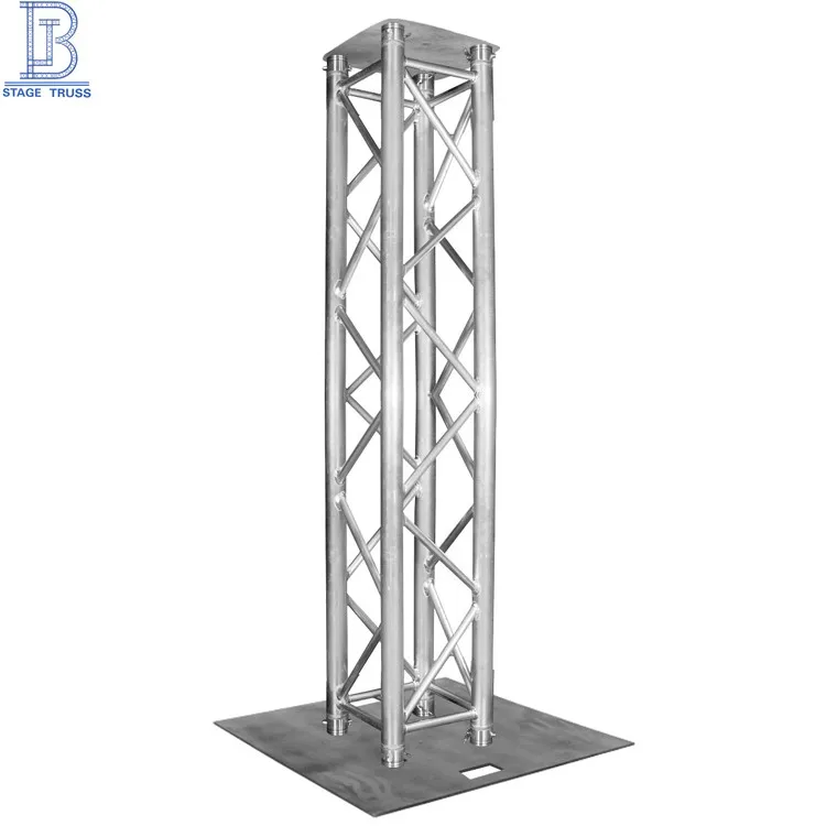 light weight aluminum box truss for mini stage truss