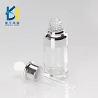 20ml Clear Round Glass Bottle Dropper Oil 40ml 30ml