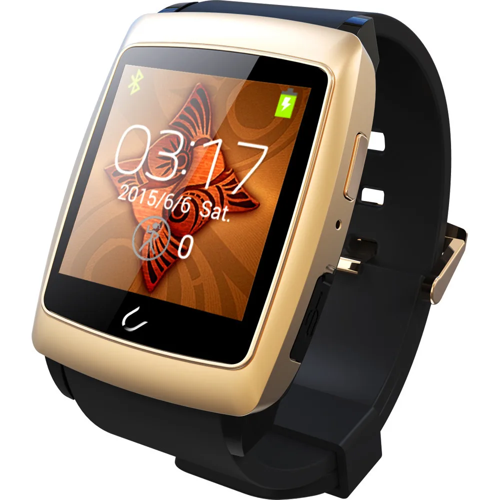 Newest U18 Android 4.4 Dual core MTK6571 Smart Watches Bluetooth WIFI GPS Pedometer Sleep Monitoring Compass watch