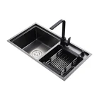 black nano kitchen sinks undermount stainless steel kitchen sink