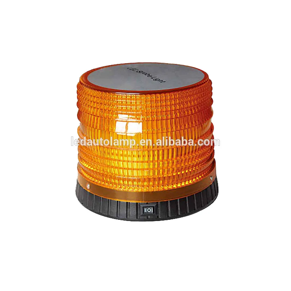 4inch round led double face flashing signal lamp warning