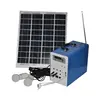 Portable 60W mini solar system 600W solar lighting system solar kit with mobile charger