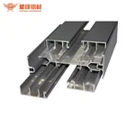 Foshan manufacturer supply 6063 aluminum alloy extrusion profile for doors and windows
