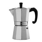 Aluminium 3 Cup Espresso / Moka Stovetop portable Coffee Maker