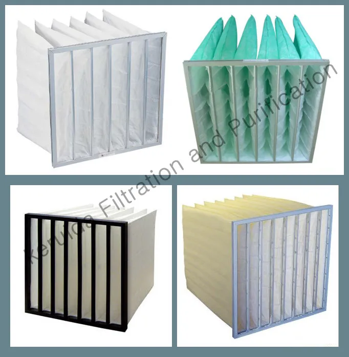 HEPA Air Handling Unit Air Filter Without separatos for Cleanrooms H13,H14,