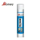 Homey 71 one component large expanding spray adhesive pu foam for construction joint