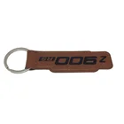 Company Promotion Personalized cheap Airline car logo embroidery keychain