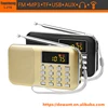 portable Led torch flashlight radio speaker USB MP3 music player mobile computer audio stereo Sound Subwoofer amplifier Speakers