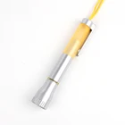 HUAHAO BRAND Hot selling led light oem plastic pen with light torch plastic ball pen torch