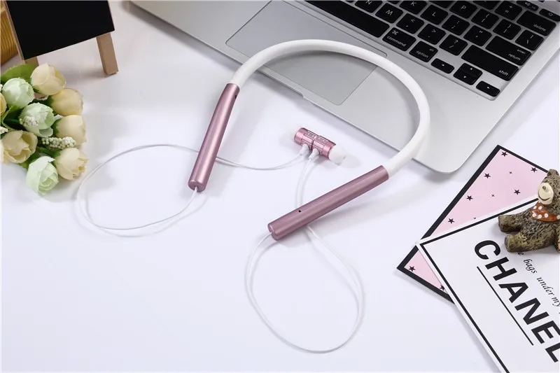 Wireless Portable Stereo Magnet Running Neckband - ANKUX.COM