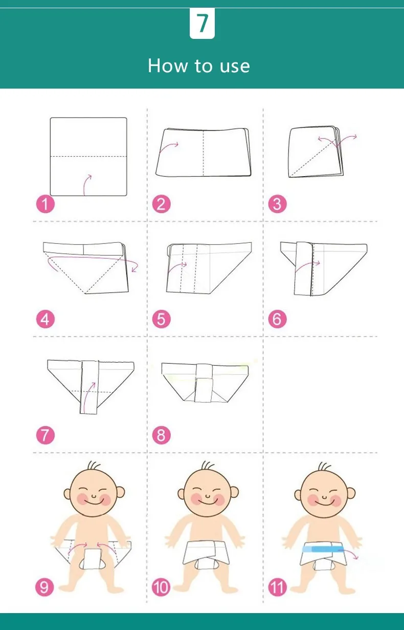 健康な赤ちゃんニーズ柔らかい布ベビーおむつ用輸出 問屋・仕入れ・卸・卸売り