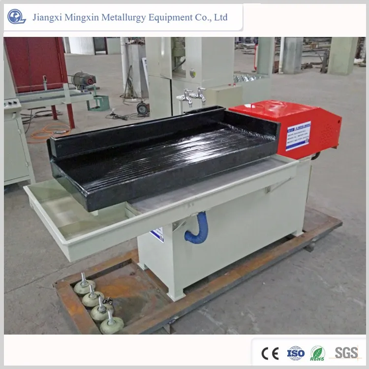 Mx1100x500 Small Laboratory Shaking Table For Mineral Separation