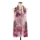 2019 Nice pattern silk latest fashion shawl women fashion silk shawls