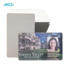 contactless proximity blank student photo card rfid ic chip visiting access white smart blank pvc id card