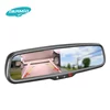 4.3 inch car DVR recorder rearview mirror monitor backup camera display with reverse guideline
