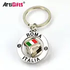 Souvenir Key Chain Manufacturer Custom 3D Spinner Metal Cube Keychain