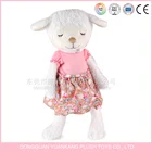 Plush Goat Quality Toy Cute Plush Singing Goat Toy with Floral Dress