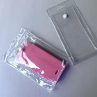 Pretty clear butterfly hole custom plastic pvc transparent gift bag