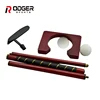 Indoor Mini Golf Putter Set,portable wooden Golf Gift Set with foldable golf club