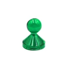 N35 super strong paint coated neodymium magnets push pin shape for sale
