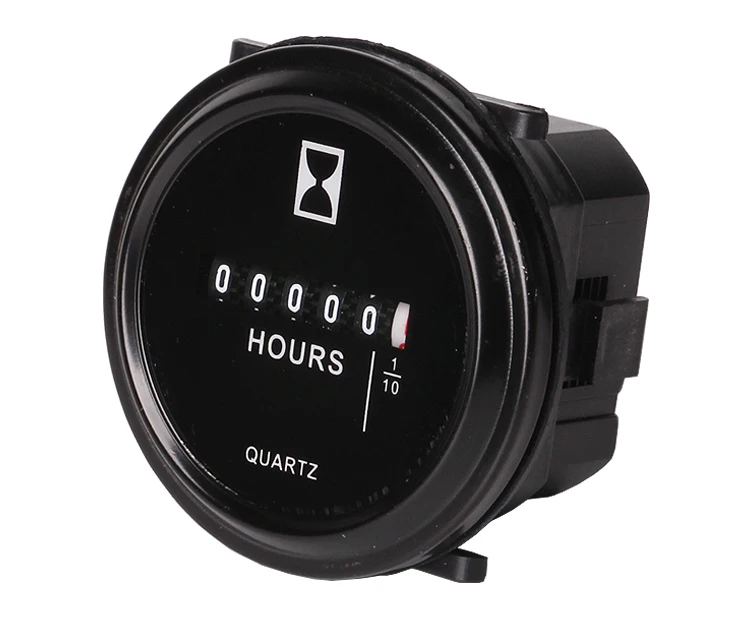 Hot Selling Hour Meter Truck Tractor Diesel Boat Engine 2 Round Gauge DC10V to 80V SH1 Good