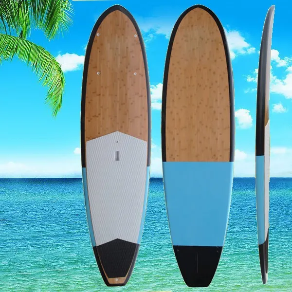 Best Price SUP Epoxy Fiberglass Stand Up Bamboo Paddle Board, View