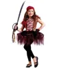 Nice beautiful girl ballerina pirate kids costume large Kids QBC-9380