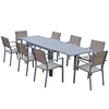 ZheJiang high quality Extendable dining table Dining table set 6 chairs