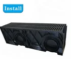 hot sale plastic slot cover water drainage channel gutter