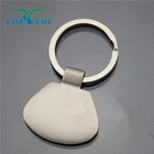 Custom shape keychain metal custom zinc alloy keychain epoxy logo keychain
