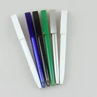 Black/blue Plastic Advertising New And Simple Company Logo Metal Ball Promotional Tactical Pen