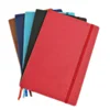 A4 A5 aPromotional PU Leather Notebooks Soft Cover with Emboss Logo