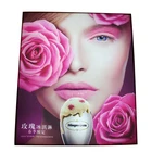 Customized shape Indoor and outdoor decoration LED thin photography advertising light box sign