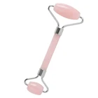 Natural Rose Quartz Jade Facial Massage Roller Women Beauty Face Factory Wholesale.