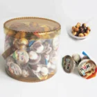 High Quality Mini Chocolate Cup with Biscuit Ball
