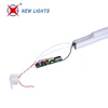 Office Indoor 9W 18W 0.6M 1.2M 220V Aluminum PC Casing T5 T8 Integrated Led Tube Fixture