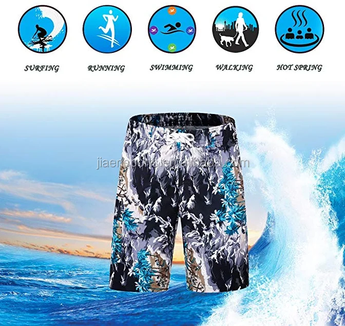 sublimation men"s board shorts quick dry cheap swim trunks