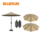 Bluesun High-tech photovoltaic umbrella Solar Beach Umbrella Beach Solar Umbrella
