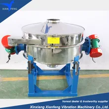 Direct Discharge food grade vibro screening flour sifter machine for flour, starch