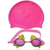 Colorful silicone kids cartoon swim goggles waterproof anti-fog high clear swimming goggle
