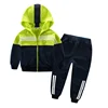 Fashion hoodie zipper online free shipping kids boy clothing sets S5004